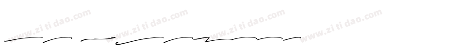 AR CHRISTY字体转换